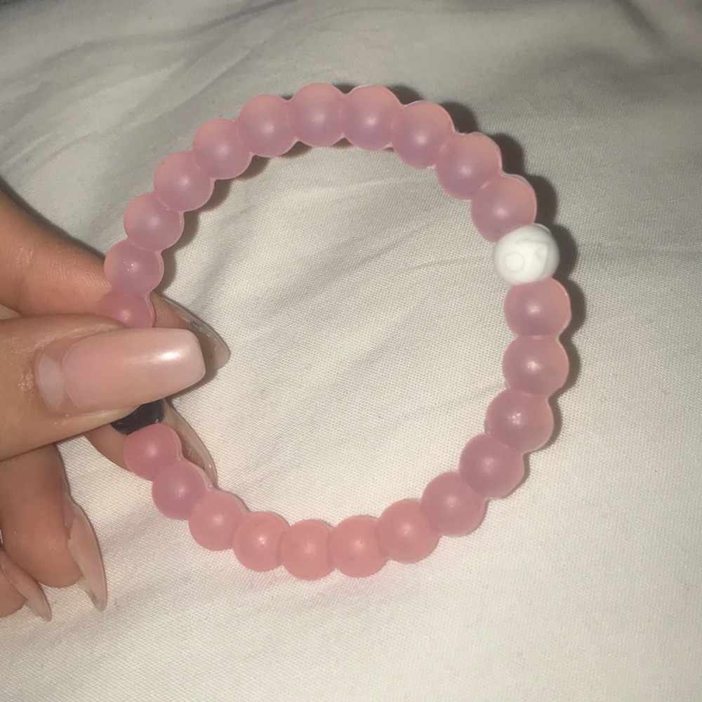 Light pink Lokai bracelet